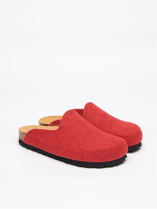 Ортопедические сабо для женщин FOOTWELL 510037-116 Cranberry на пробковой подошве 510037-116 Cranberry - фото 10458