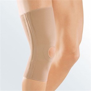 Эластичный коленный бандаж меди 605 ELASTIC KNEE support с боковыми ребрами жесткости и пателлярным кольцом 605 ELASTIC