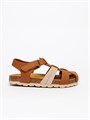 Сандалики детские ортопедические 8524BL-463 FOOTWELL натуральный нубук 8524BL-463