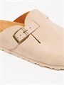 Женские ортопедические сабо кожаные 5113SL-298 FOOTWELL на пробковой подошве 5113SL-298