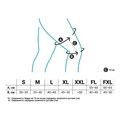 Бандаж Orlett на коленный сустав RKN-103 (M) с пателлярным кольцом и боковыми ребрами Medical Line RKN-103(M)