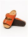 Женские ортопедические кожаные сандалии 5202SL-471 FOOTWELL на пробковой подошве 5202SL-471