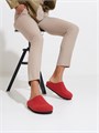 Сабо ортопедические для женщин FOOTWELL 510001-136 Red chili на пробковой подошве 510001-136