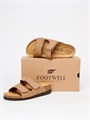 Женские ортопедические сабо FOOTWELL 7010SL-383 Latte из натурального нубука на пробковой подошве с увеличенной полнотой 7010SL-383 Latte Женские ортопедические сабо FOOTWELL 7010SL-383 Latte из натурального нубука на пробковой подошве с увеличенной полнотой 7010SL-383 Latte