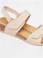 Женские ортопедические босоножки  FOOTWELL 1018SL-431 Magnolia из натурального нубука на пробковой подошве 1018SL-431