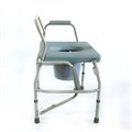 КРЕСЛО-СТУЛ С САНИТАРНЫМ ОСНАЩЕНИЕМ ПОВЫШЕННОЙ ГРУЗОПОДЪЕМНОСТИ HMP-7012 HMP-7012