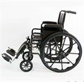 Кресло-коляска с ручным приводом 511B Мега-Оптим для малоподвижных людей складная 511В