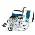 Инвалидное кресло-коляска с ручным приводом FS682 Мега-Оптим с санитарным устройством и с U-образным вырезом складная FS682