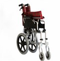 Кресло-каталка инвалидная облегченная FS907LAHB Мега-оптим складная FS907LAHB