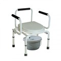 Кресло-туалет с опускающимися подлокотниками СА-667 Тривес регулируемый по высоте СА-667