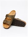 Мужские ортопедические сандалии кожаные 522015-021 FOOTWELL на пробковой подошве 522015-021